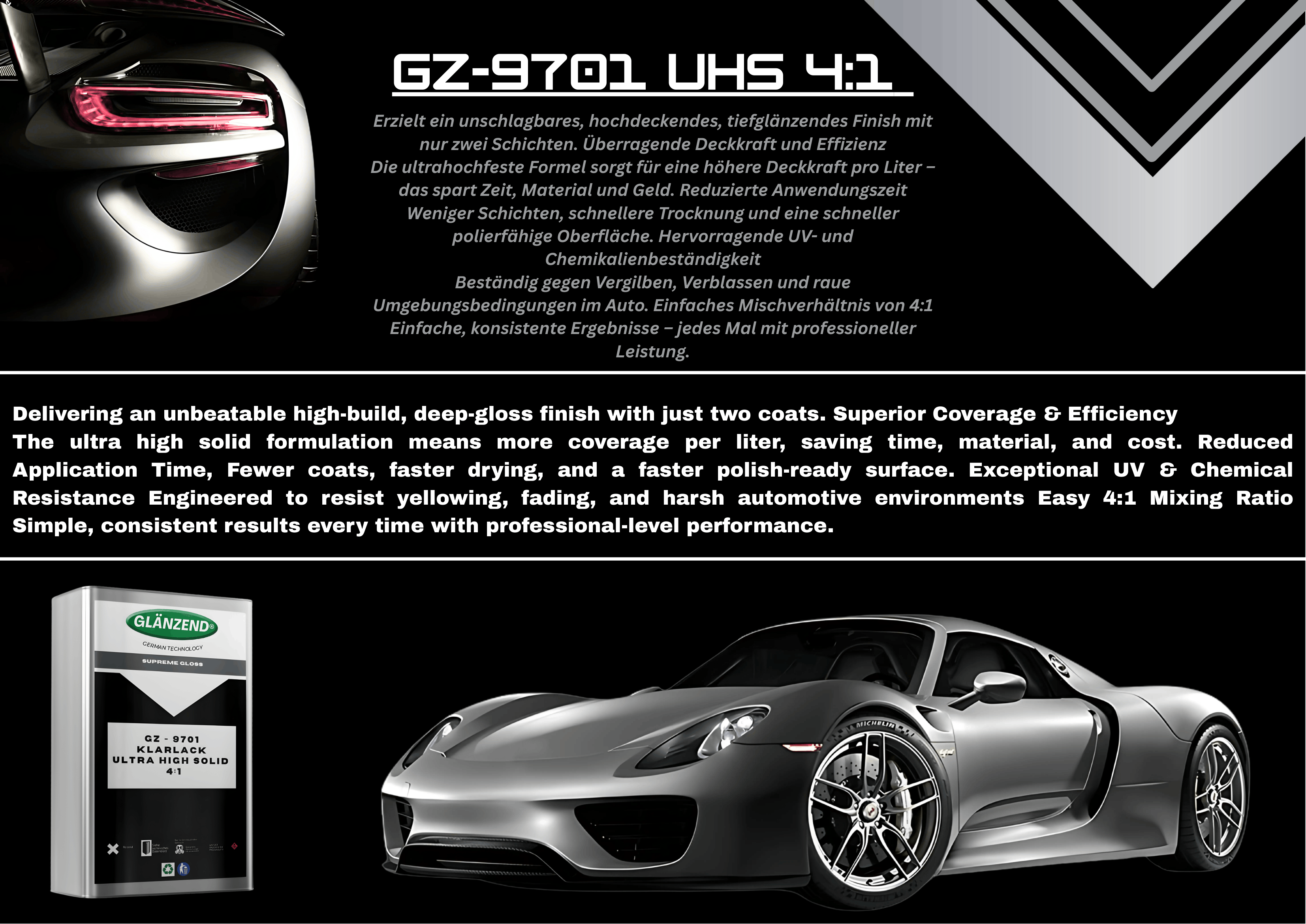 GZ-9701 KLARLACK UHS Product